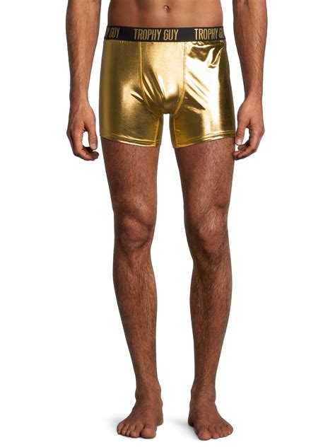 metallic gold boxer shorts|Boxer Shorts Gold Regular Underwear for Men for sale .